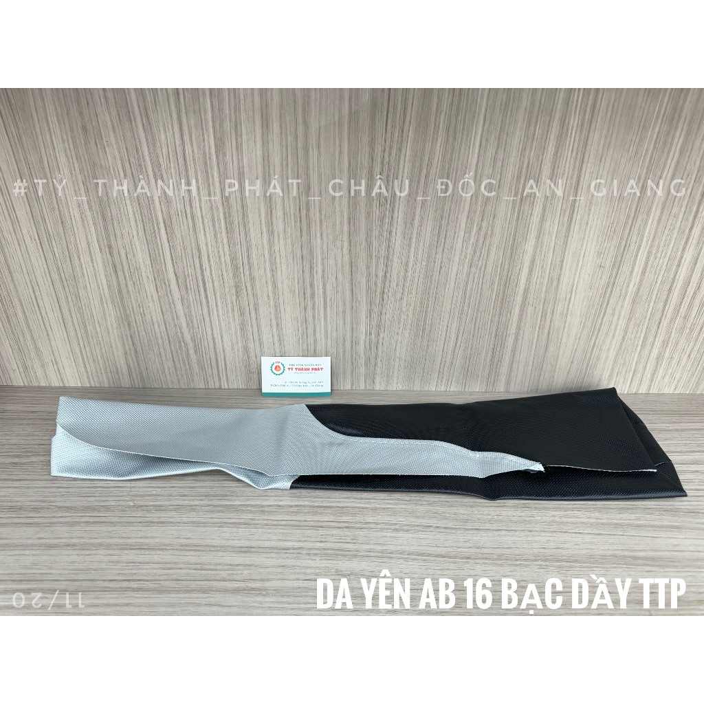Da yên AB 2016 - 2019 Bạc Đen dầy (1 Cái)