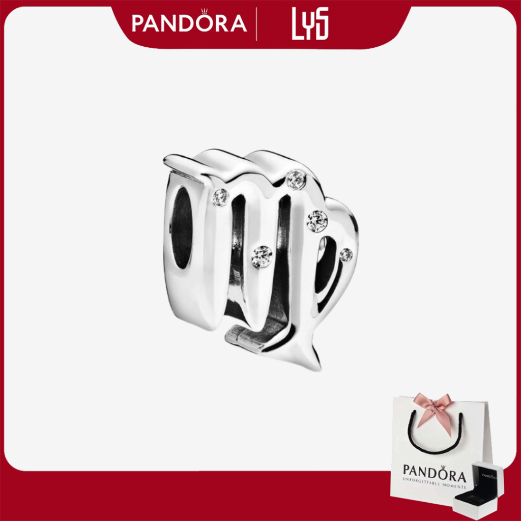 Charm Pandora Sparkling Virgo Zodiac Cung Hoàng Đạo Xử Nữ 1488 - Bạc S925