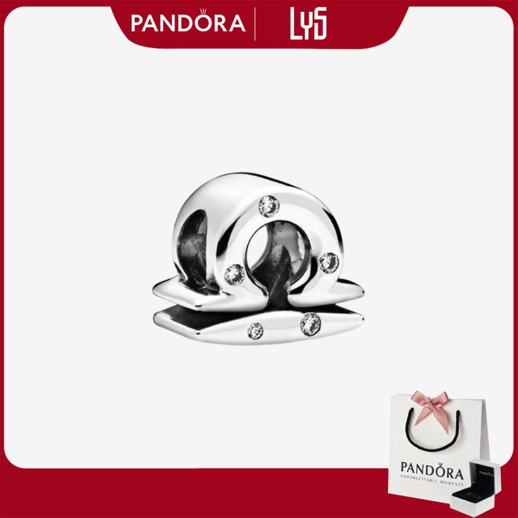 Charm Pandora Sparkling Libra Zodiac Cung Hoàng Đạo Thiên Bình 1489 - Bạc S925