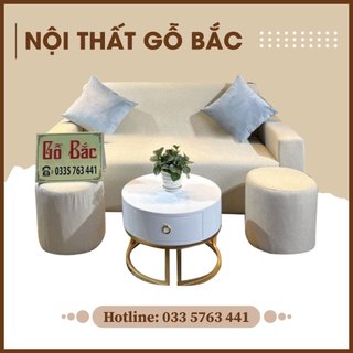 Ảnh thật kèm video sofa văng tay vuông nỉ nhập Hàn giá siêu rẻ, sofa đẹp - ghế sôfa