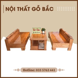 Sofa Mini Chất Gỗ Sồi Nga 100% Cao Cấp, Chất Liệu Dày Dặn, Khả Năng Chống Ẩm Tốt, Thiết Kế Sang Trọng