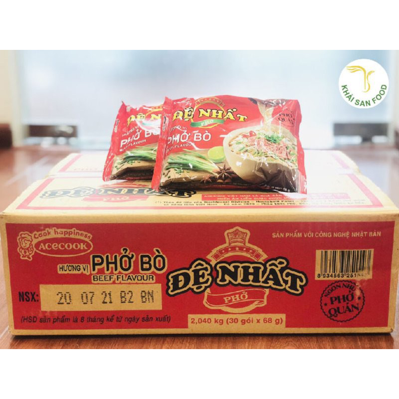 Phở bò Đệ Nhất Acecook goi 68g