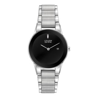 Đồng Hồ Nữ Citizen Dây Thép Không Gỉ GA1050-51E - Mặt Đen