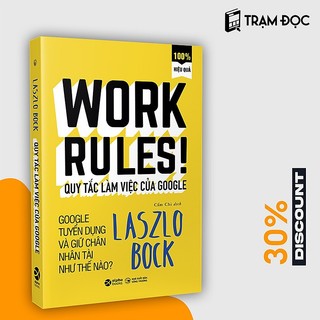 Sách - Quy tắc làm việc của Google