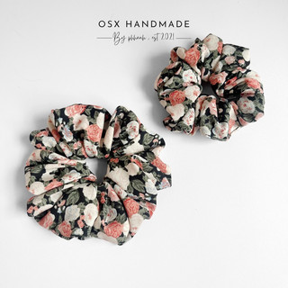 Dây cột tóc Buộc tóc Scrunchie vải Handmade Floral