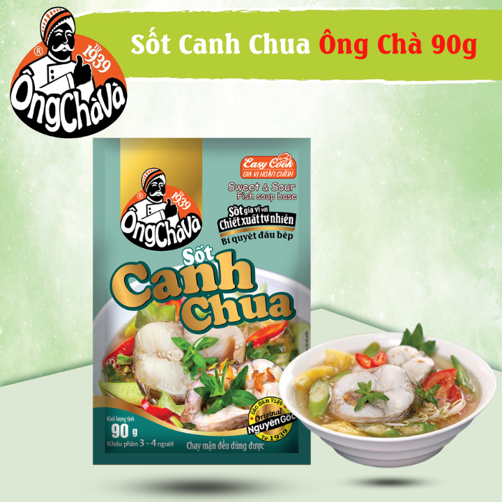 Sốt Canh Chua Ông Chà Và 90gr (Sweet & Sour Fish Soup Base)