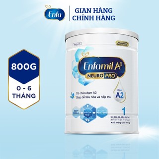 Sữa Bột Enfamil A2 Neuropro 1 dành cho trẻ từ 0-6 tháng – 800g
