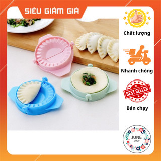 Sỉ 10 Khuôn kẹp làm bánh xếp, sủi cảo, mandu Hàn Quốc bằng nhựa bền 9x7x2cm