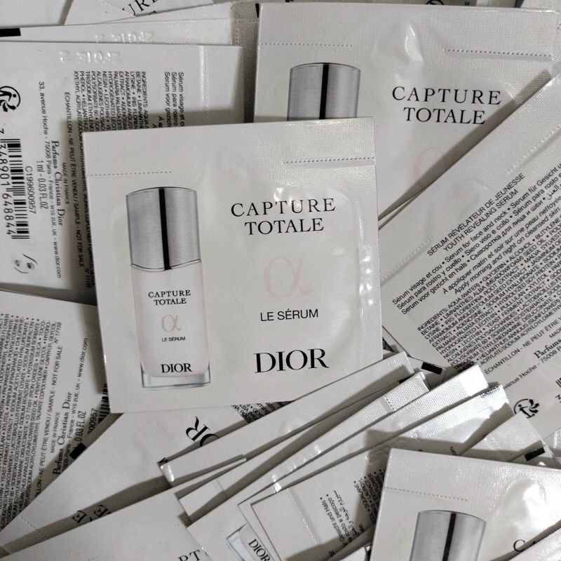 1 gói serum chống lão hoá Dior trắng sáng da, Dior capture totale cell energy super potent serum 1ml