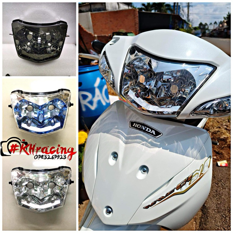 Choá khói 2 bóng dành cho wave A110- 100