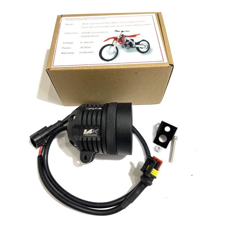 Đèn trợ sáng L4x chíp CREE cực sáng