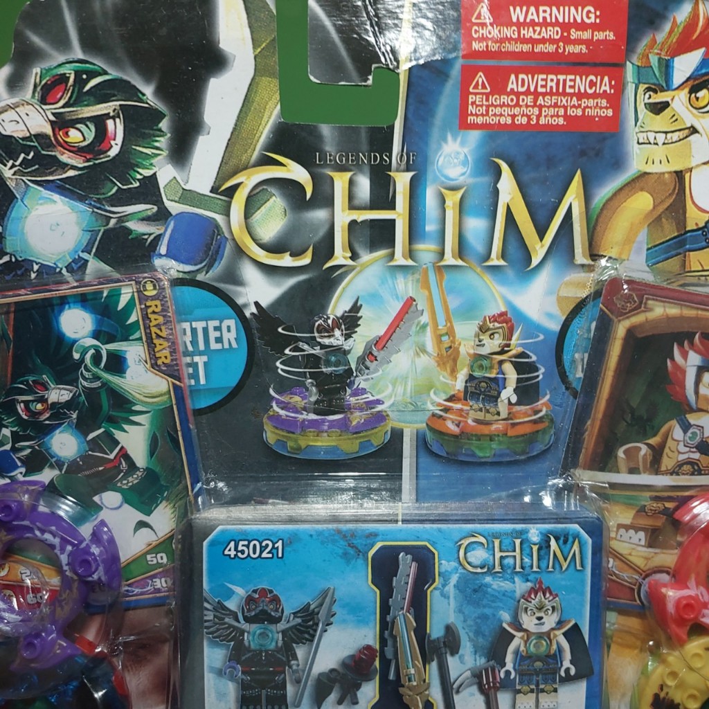 Bộ đồ chơi Lego hoạt hình Sư tử CHIMA đối kháng RAZAR VS LAVAL kèm thẻ game 1195 6-3