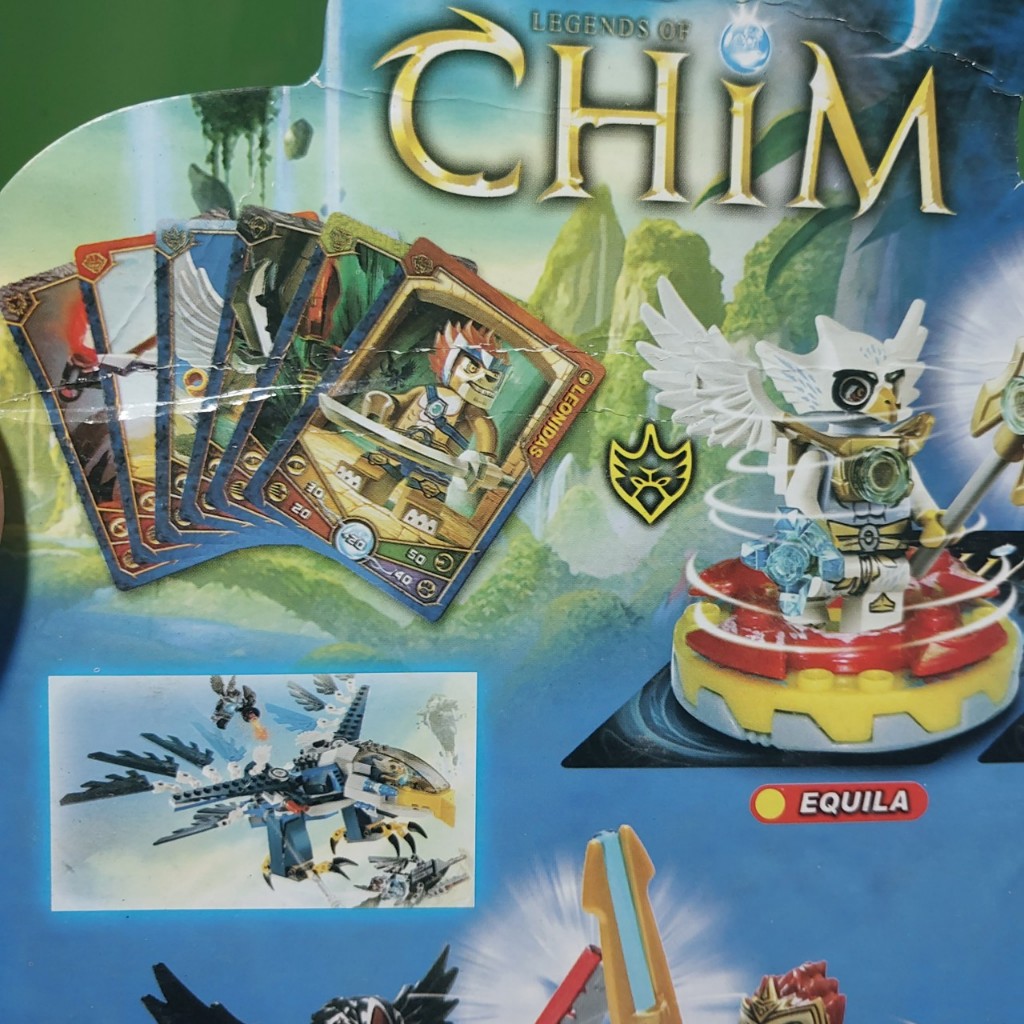 Bộ Lego hoạt hình CHIMA đối kháng WAKZ VS LONGTOOTH kèm thẻ game 1195 6-1