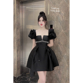 đầm dự tiệc bigsize 55kg-95kg phối