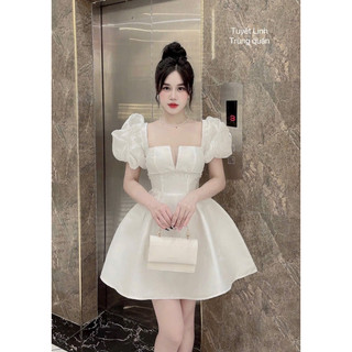 đầm dự tiệc bigsize 55kg-95kg phối