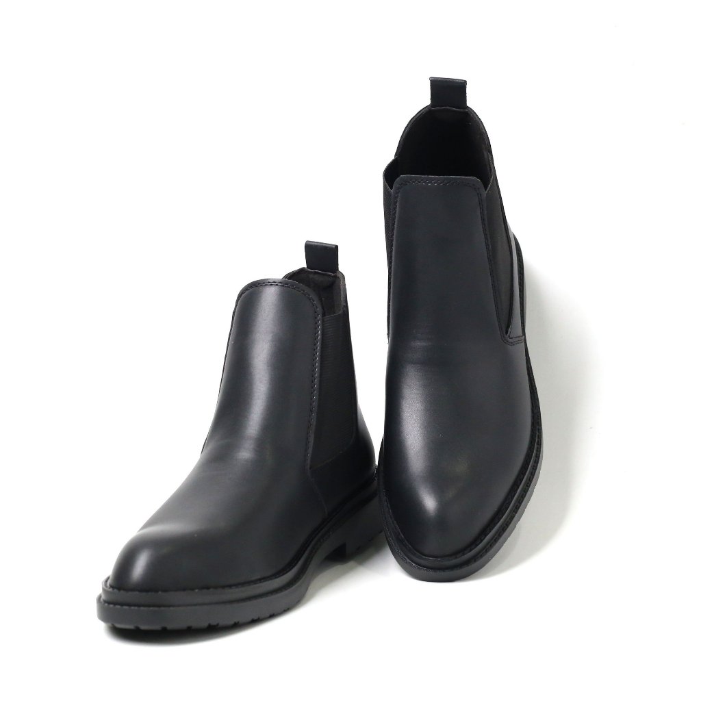 Giày da chelsea boots Inichi G1222 da loại tốt, đế cao