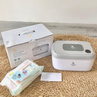 Máy làm ấm khăn giấy ướt moaz bebe mb008