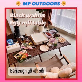 BÀN XẾP GỖ GẤP GỌN NATUREHIKE NH19JJ009 DU LỊCH DÃ NGOẠI CẮM TRẠI CAMPING OUTDOOR CÂU CÁ