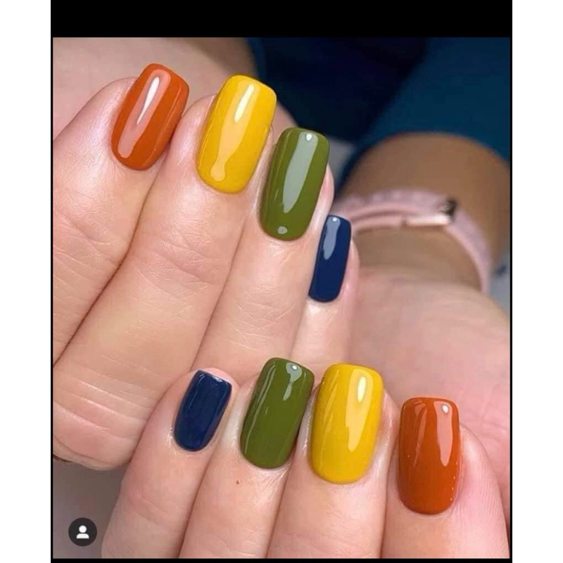 Set sơn 120 màu tặng kèm bảng màu, tặng top base và phụ kiện nail