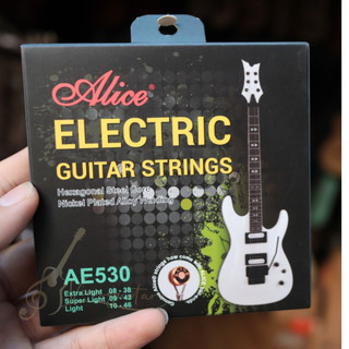 Dây Đàn Guitar điện Alice AE530 Chính Hãng Bộ 6 dây guitar electric strings
