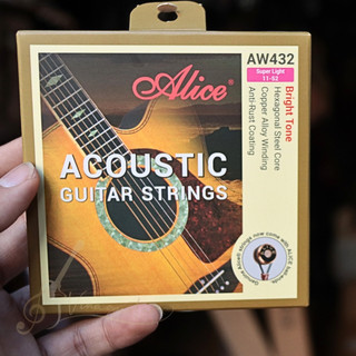 Dây đàn guitar acoustic Alice AW432 2024 Chính Hãng