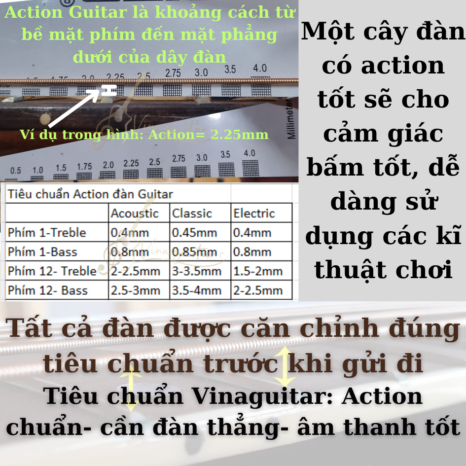 Đàn Guitar Acoustic Yamaha F510 Có EQ Sơn Bóng và Mờ - Tặng 12 Phụ Kiện Vinaguitar Bảo Hành 2 năm