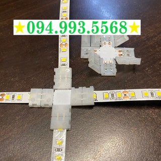 Đầu kẹp nối led 12v cút nối led dây dán ghim nối size 8mm 10mm