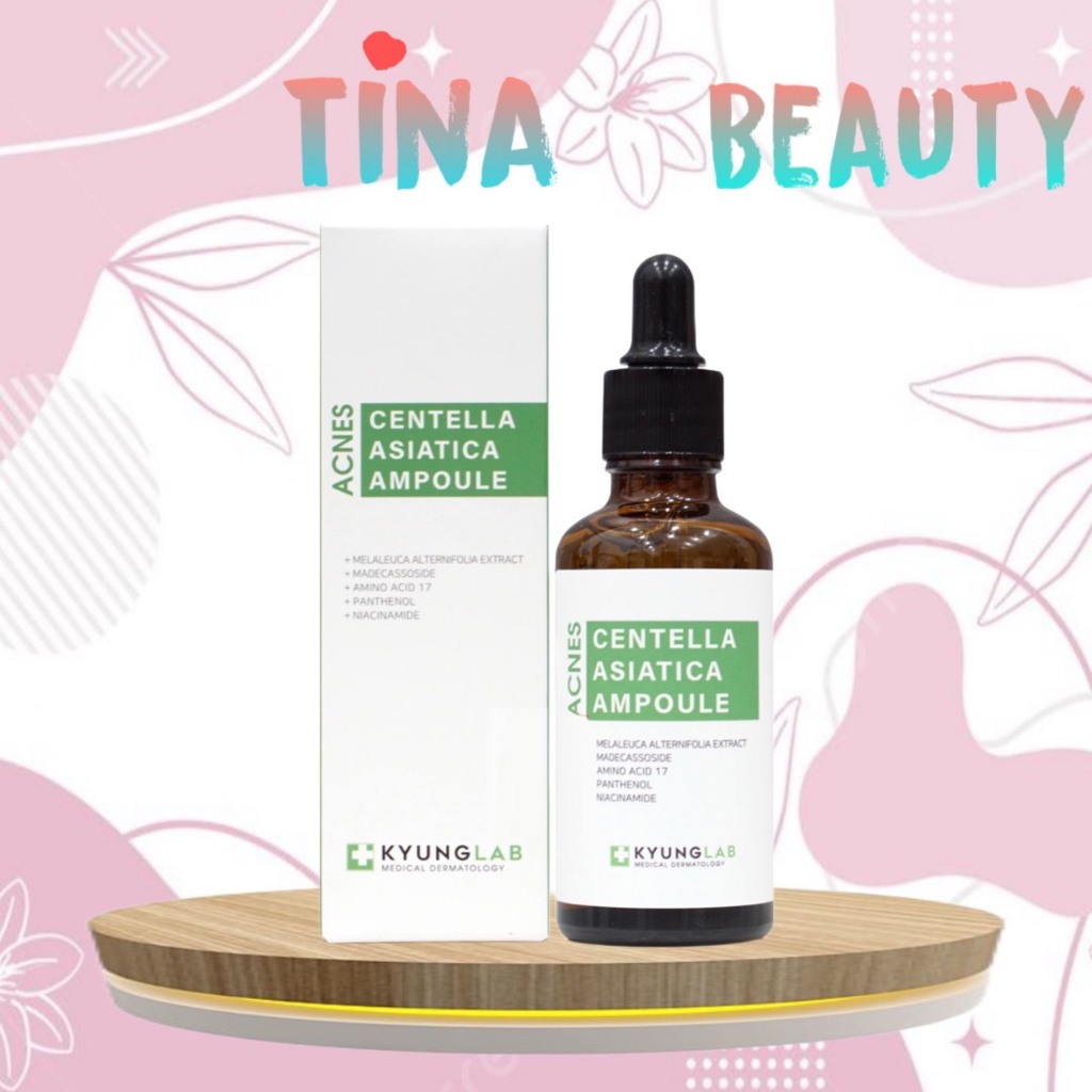 Tinh chất serum giảm mụn, ngừa mụn KyungLab Acnes Centella Asiatica Ampoule 50ML - TINA BEAUTY