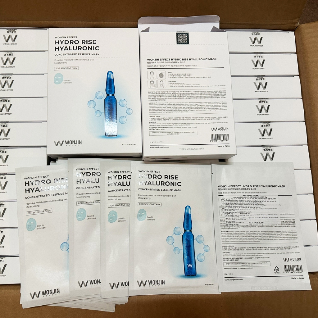 Mặt Nạ Wonjin Hàn Quốc Chính Hãng Wonjin Effect Edel Rejuvenation Nourising Supplement Hydro Rise Hyaluroni