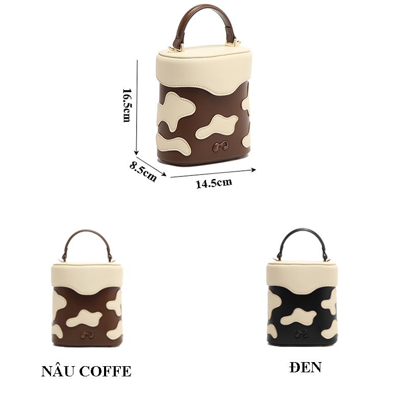 Túi Xách Nữ Đeo Chéo Chính Hãng MICOCAH Thời Trang Phong Cách Ulzzang Da Cao Cấp Cực Đẹp MC199 - TUKADO