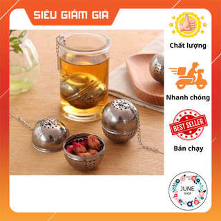 Dụng cụ lọc trà, lọc gia vị inox hình quả cầu bằng thép không gỉ