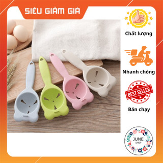 Dụng cụ lược tách lòng đỏ trứng tiện dụng bằng nhựa lúa mạch loại dày