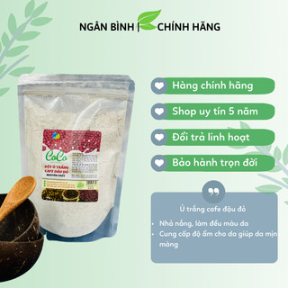 (500gr ) Ủ trắng cafe đậu đỏ tẩy tế bào chết, làm da trắng sáng