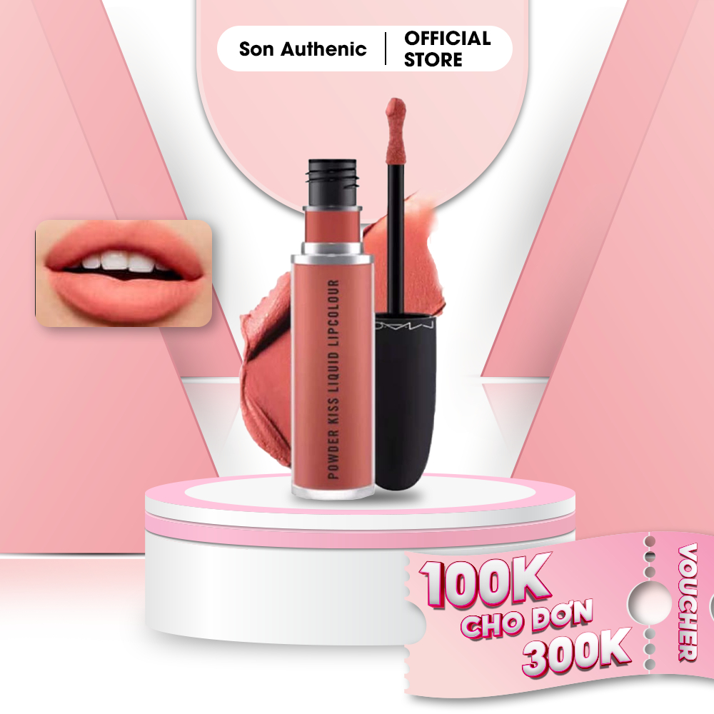 Son Kem MAC Powder Kiss Matte Liquid Lipstick M·A·C 5ml BeeBee
