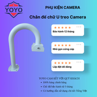 Chân đế treo Camera chữ U dạng khuỷu tay 30cm và 50cm