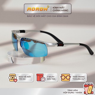Kính Mát Thể Thao Nam AORON Mắt Kính Phân Cực Đổi Màu Chống Chói, Chống Loá, Gọng Kim Loại Cao Cấp Siêu Bền- AK041