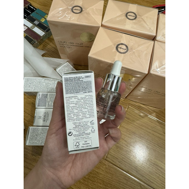 Serum mờ thâm trắng da Kie.hl’s Dark Spot 15ml