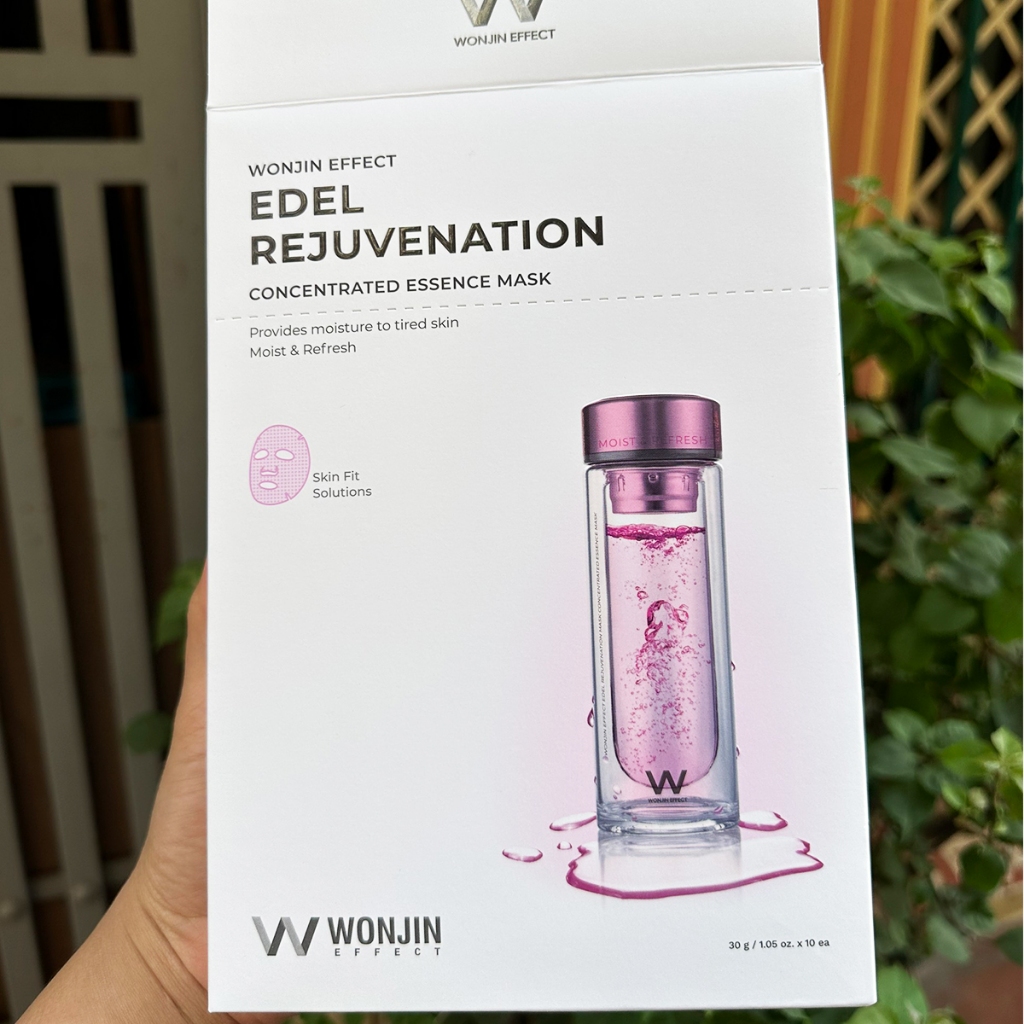 Mặt Nạ Wonjin Hàn Quốc Effect Edel Rejuvenation  Concentrated Essence Mask 30ml Trẻ Hóa Nâng Cơ Tái Tạo Da
