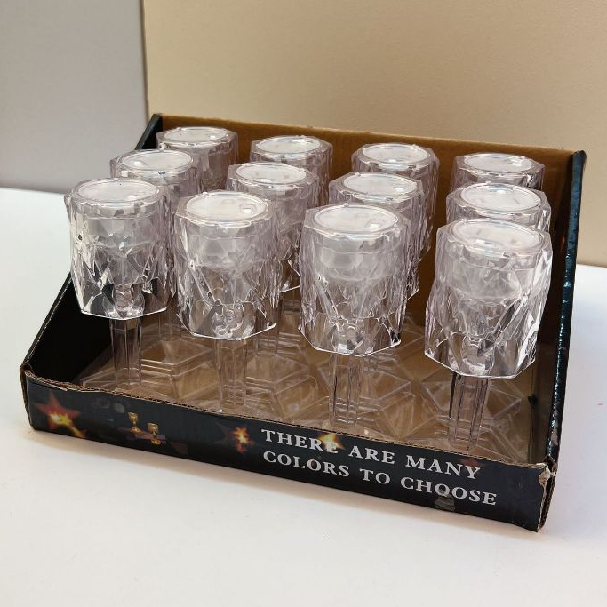 Đèn led pha lê mini trang trí, decor phòng siêu xinh