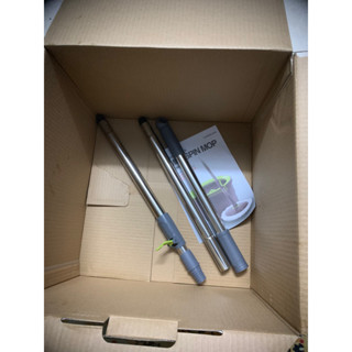 [PHỤ KIỆN] Cây INOX 3 đoạn LOCK ETM498 | LOCK ETM494 (Không bao gồm mâm xoay và bông lau)