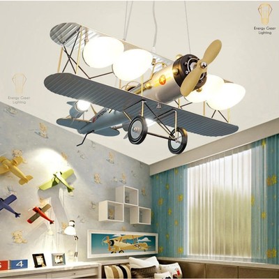 Đèn Trần Energy Green Lighting Cho Bé Máy Bay Kỳ Diệu DGT-6536 - 3 Chế Độ Ánh Sáng -Trang Trí Phòng Trẻ Em