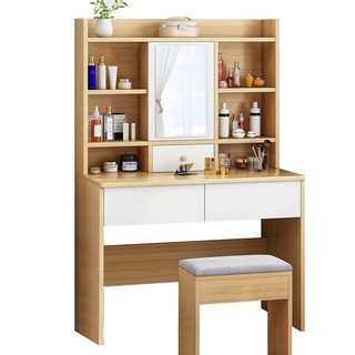 Bàn Trang Điểm Và Làm Việc Đa Năng Cỡ Lớn Cho Phòng Ngủ SIB Decor, Tặng Kèm Ghế Bọc Nệm