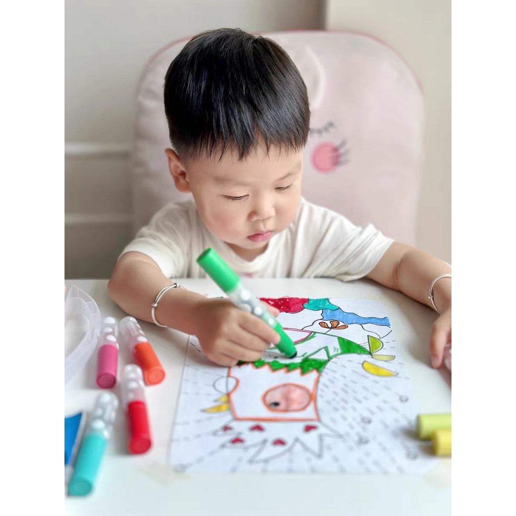 Bút màu dạ nước Mideer Round-tip Washable Marker