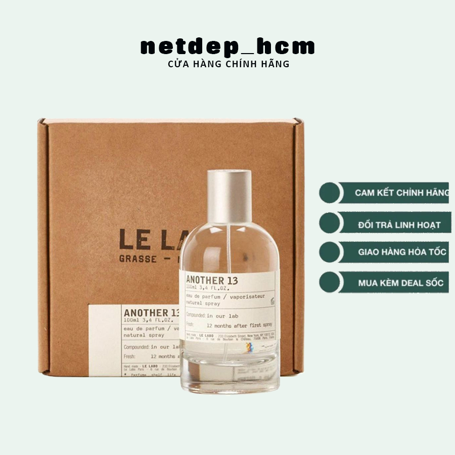 Nước Hoa Le Labo Another 13, 33 Dung Tích 100ml - Nước Hoa Nam Nữ Lưu Hương Lâu Quyến Rũ