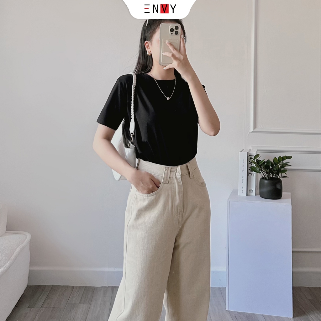 Quần Kaki Ống Suông (Dài 100cm) ENVY J85 Tôn Dáng