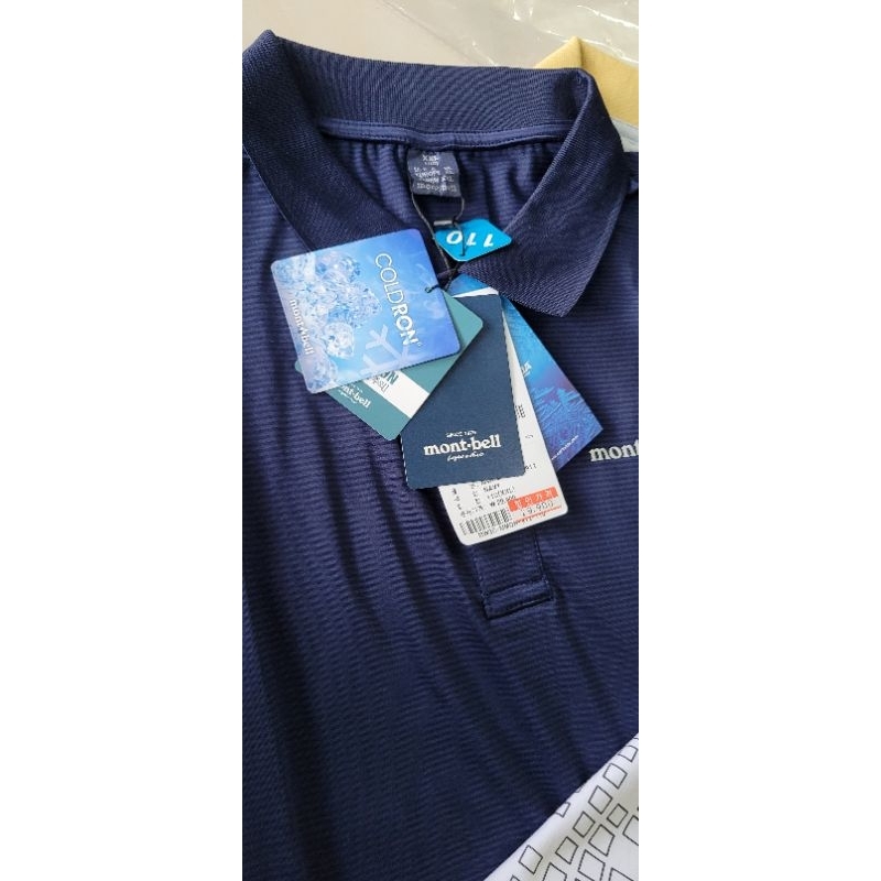 Áo Polo nam Mont.Bell xuất hàn.