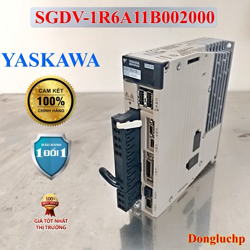 SGDV-1R6A11B002000 Bộ điều khiển động cơ sigma-5 Servo Amplifier YASKAWA