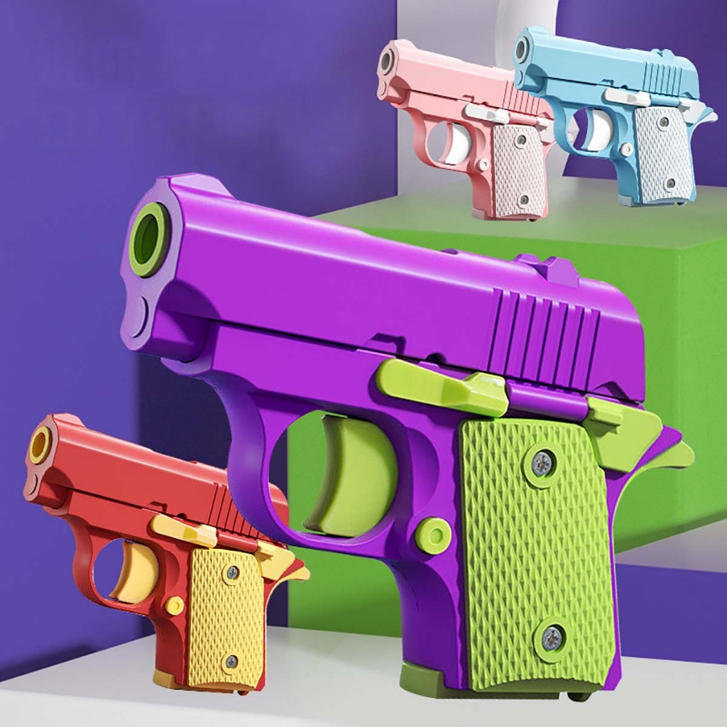Súng Sún Đồ Chơi In 3d Cà Rốt Mini 1911 Giá Rẻ M191 Xả Stress Xì Trét Xì Chét Cho Bé Người Lớn Nam Đ