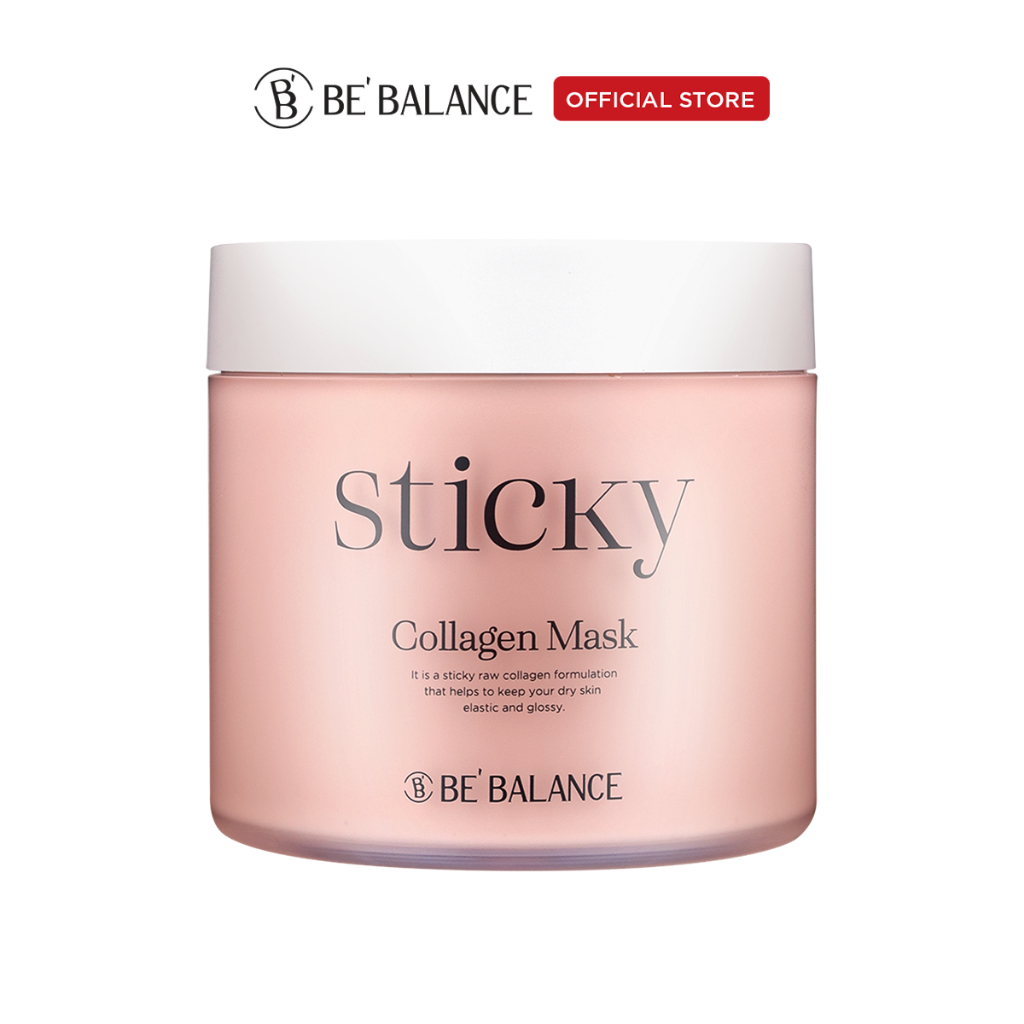 (PO08) Mặt Nạ Be'Balance STICKY COLLAGEN MASK giúp Nâng Cơ và Săn Chắc Da 200ml