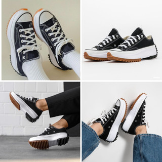 Giày Cv Run Star Hike Black Low,Giày CV Run low top bản S.Cấp full phụ kiện